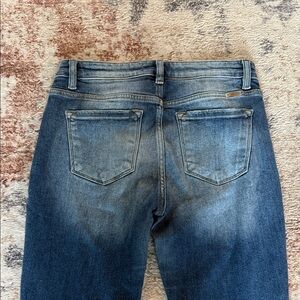 KanCan Women’s Skinny Jeans in Faded Blue Denim